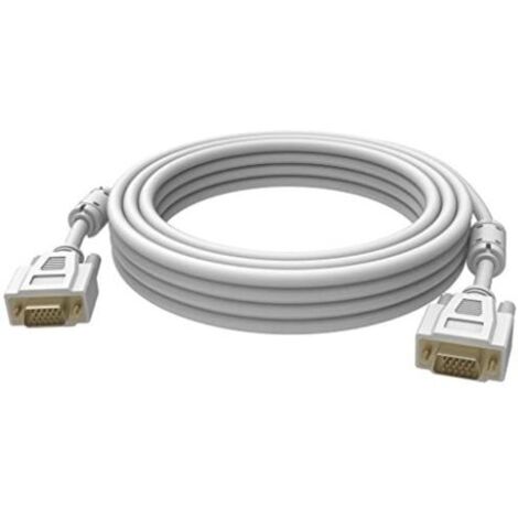 Vision TC 3MVGAP TechConnect - VGA-Kabel (3 m), Farbe Weiß