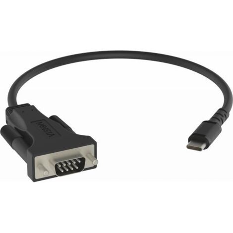 Vision TC-USBCSER/BL cavo de seriale Nero RS-232 USB-C