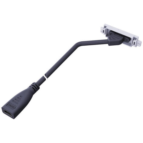 Vision Techconnect HDMI Booster Module cable HDMI 2 m HDMI tipo A (Estándar) Negro, Blanco