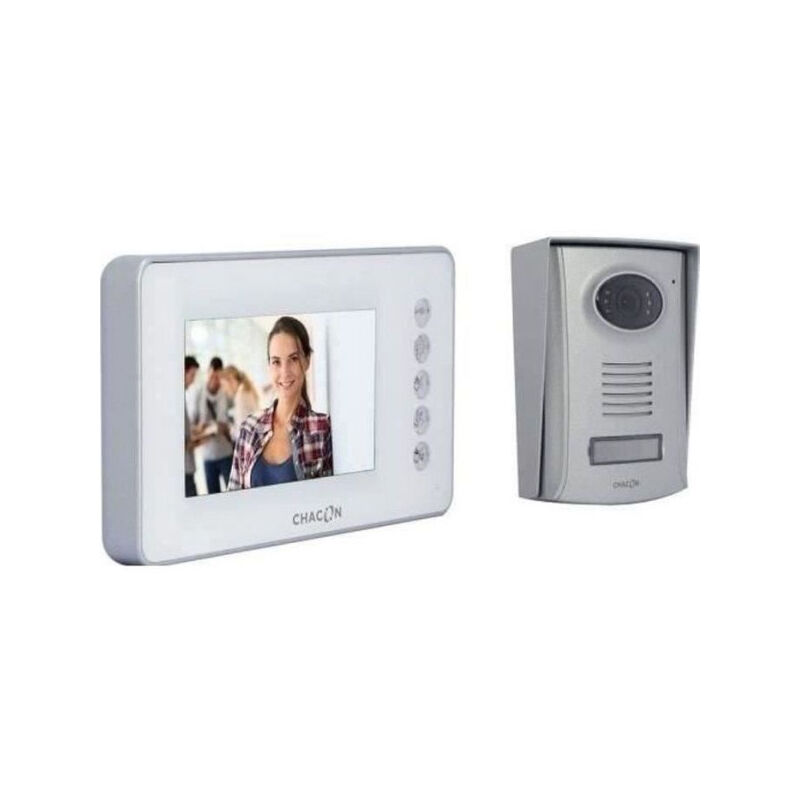 Chacon - Visiophone 4 fils couleur 4,3 mains libres avec vision nocturne