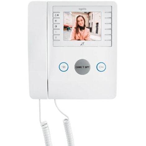 Visiophone couleur BPT Agata avec combiné écran 3,5 cm pouces LCD