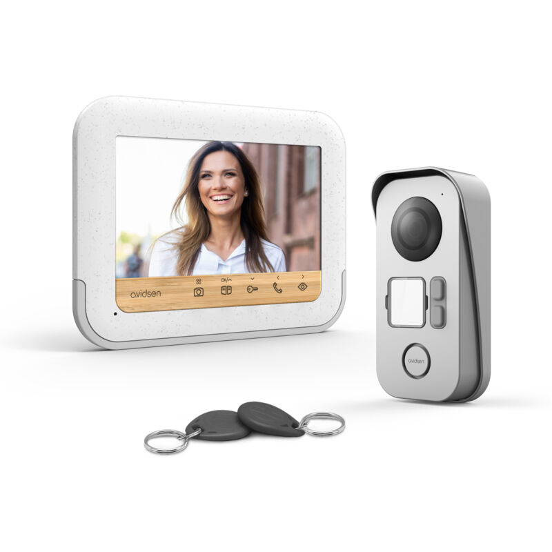 Avidsen - Visiophone filaire éco-conçu - Bambooview 112282
