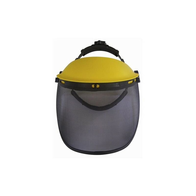 Visière de protection grillagée plastique renforcé