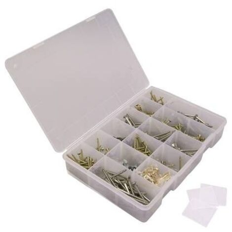 VISO Scatola minuteria (L x L x A) 200 x 135 x 40 mm Scomparti: 21 suddivisione variabile Contenuto 1 pz.