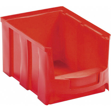 VISO STAR3R  Sichtlagerkasten STAR3R  (L x B x H) 233 x 154 x 125 mm Rot 1 St.