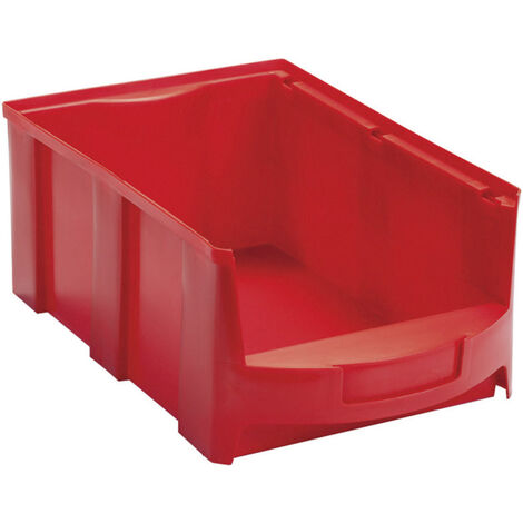 VISO STAR4LR  Sichtlagerkasten STAR4LR  (L x B x H) 419 x 260 x 165 mm Rot 1 St.