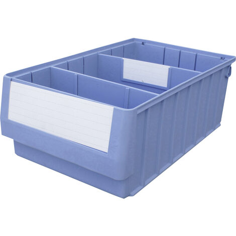 VISO TR 4214  Sichtlagerkasten   (B x H x T) 234 x 140 x 400 mm Blau 1 St.