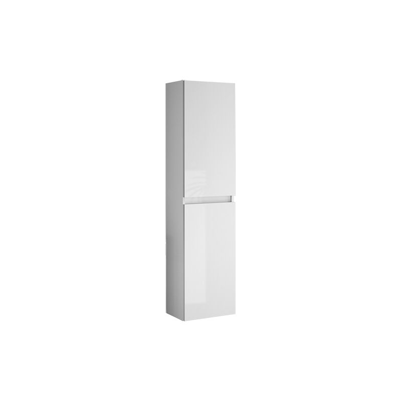

82323 BOX Columna Suspendida 2 Puertas Color Blanco Nieve Brillo - Visobath