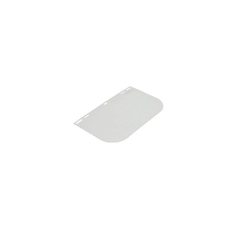 Visor incoloro policarbonato pantalla 20x3cm 2188-v steelpro