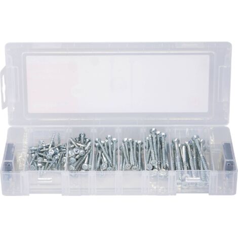 Visserie fischer mini fixtainer powerfast ii galvanisée 125 pcs