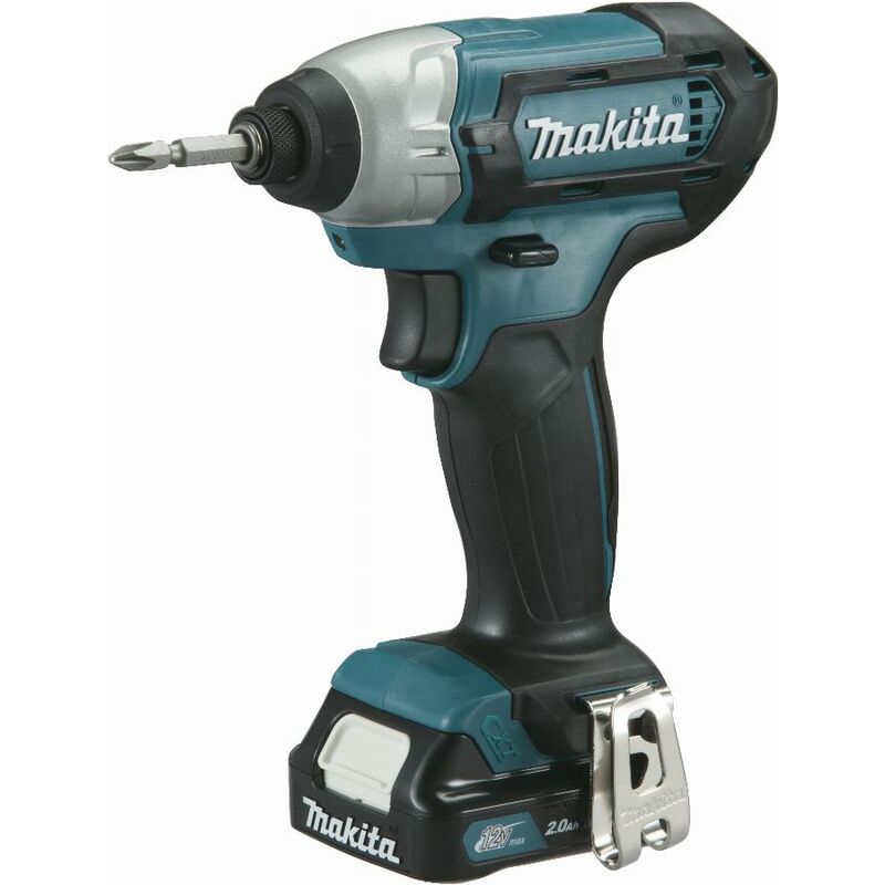 Visseuse à chocs 12 v cxt Li-Ion 2 Ah 110 Nm Makita 2 batteries, chargeur, coffret - TD110DWAE