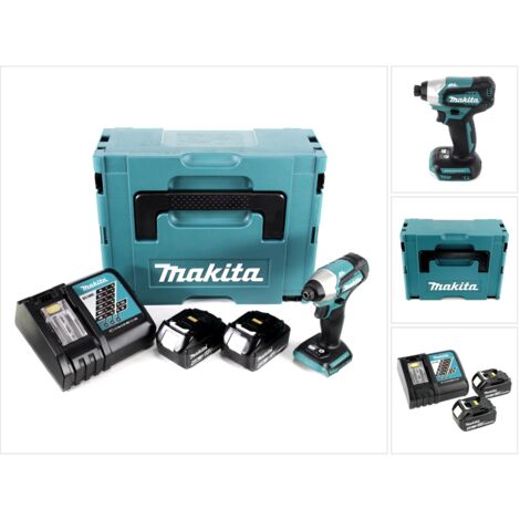 Visseuse à chocs 18V LXT 175Nm (2x4,0 Ah) en MAKPAC - MAKITA DTD155RMJ