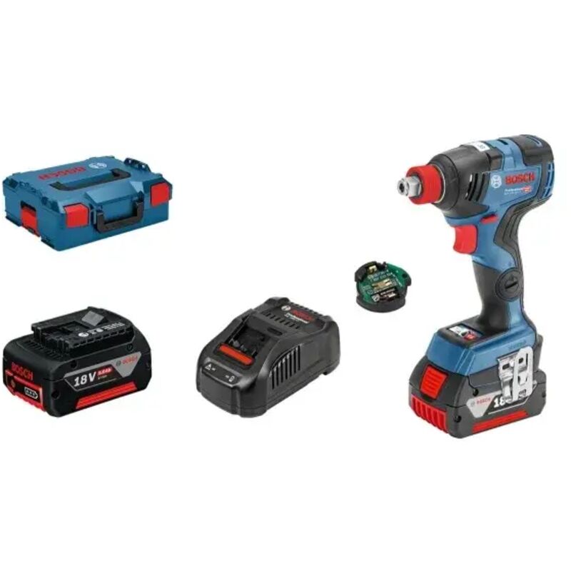 Visseuse À Chocs Sans Fil Bosch GDX 18V-200 C – 200 Nm, Moteur Brushless, 2 Batteries 5 Ah - vue 4