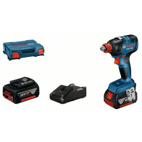 Visseuse a chocs Bosch Professional GDX 18V-200 2x4,0Ah L-C - 200 Nm -4000 cps/min - 06019J2206