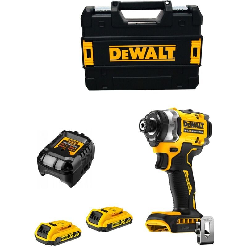 Visseuse à Chocs Dewalt DCF860D2T (2 x 2,0 Ah DCB1102 tstak ii)
