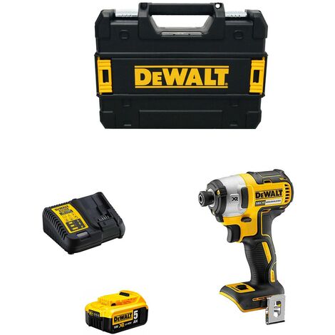 Dewalt - DeWalt - Pack perceuse visseuse à percussion + visseuse à chocs  Brushless 12V Lithium 2x3.0Ah avec coffret T-STAK II - Packs d'outillage  électroportatif - Rue du Commerce