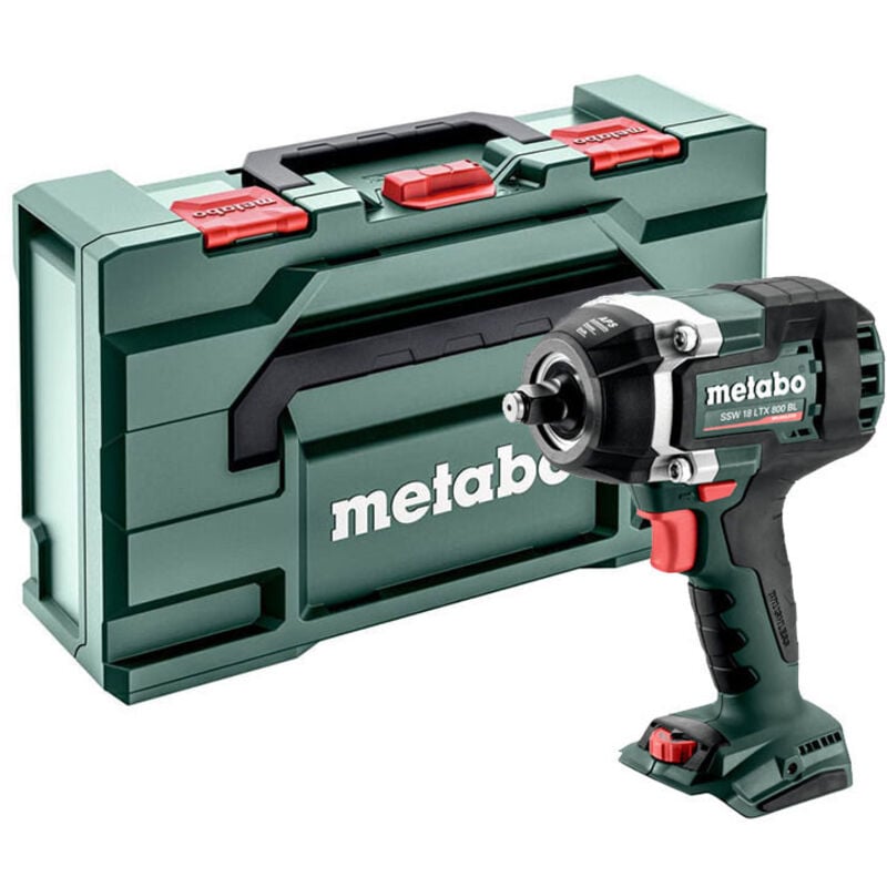 Visseuse à chocs Metabo ssw 18 ltx 800 bl - Sans batterie, ni chargeur - 602403840
