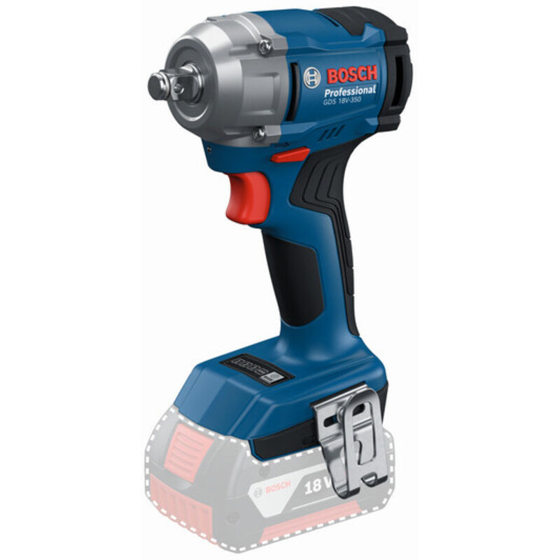 Bosch Drehschlagschrauber GDS 18V 350 solo C 06019M5020 - vue 3