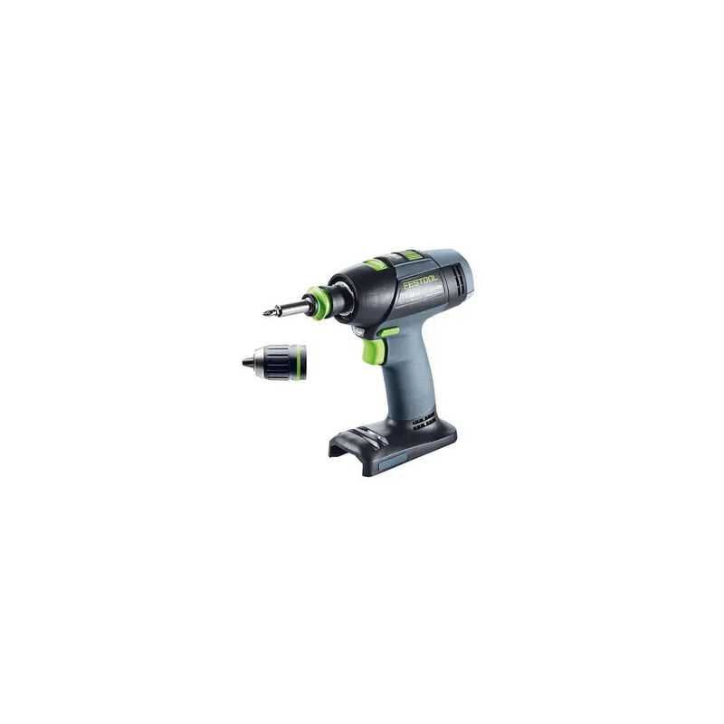 Perceuse-visseuse 18V t 18+3-Basic-4,0 (sans batterie ni chargeur) Festool 577051