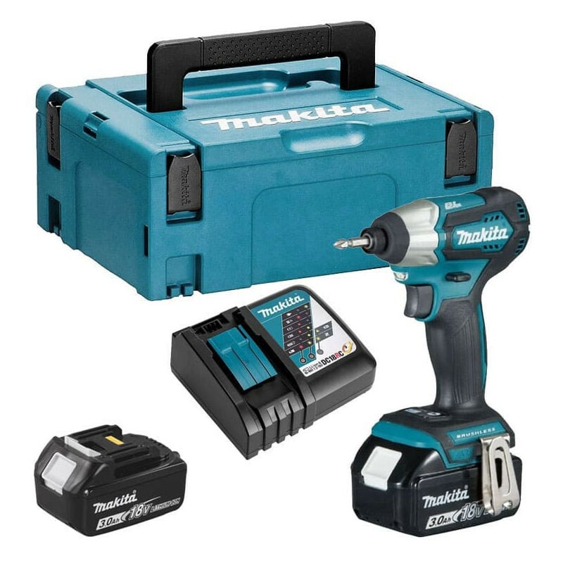 Visseuse à chocs 18V Li-Ion lxt 140Nm (2x3,0 Ah) en makpac Makita DTD155RFJ