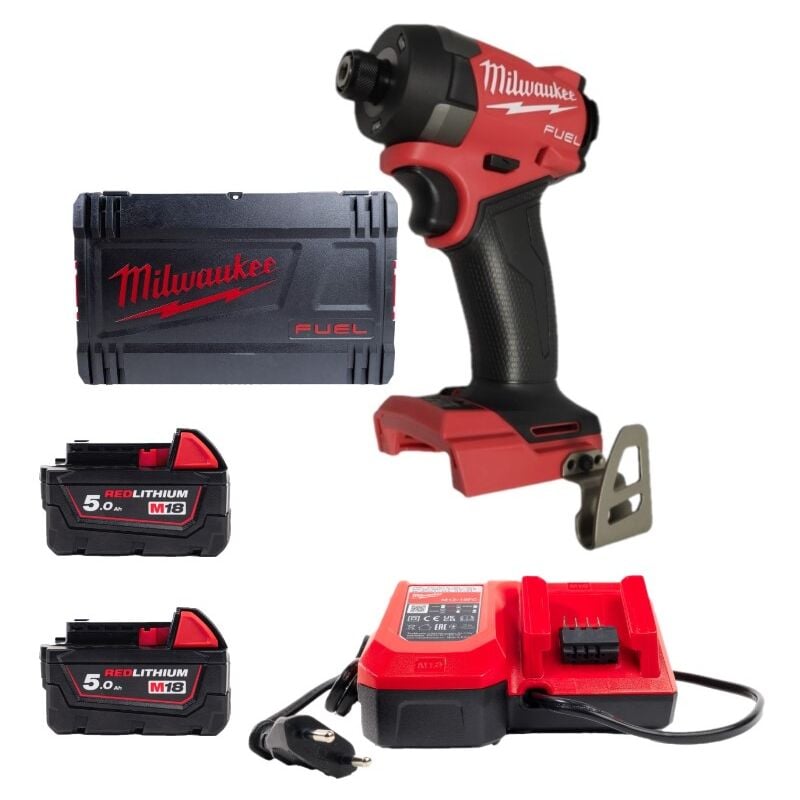 Milwaukee - M18FID3-502X visseuse a chocs 18V fuel M18 2×5,0Ah en coffret - 4933479865