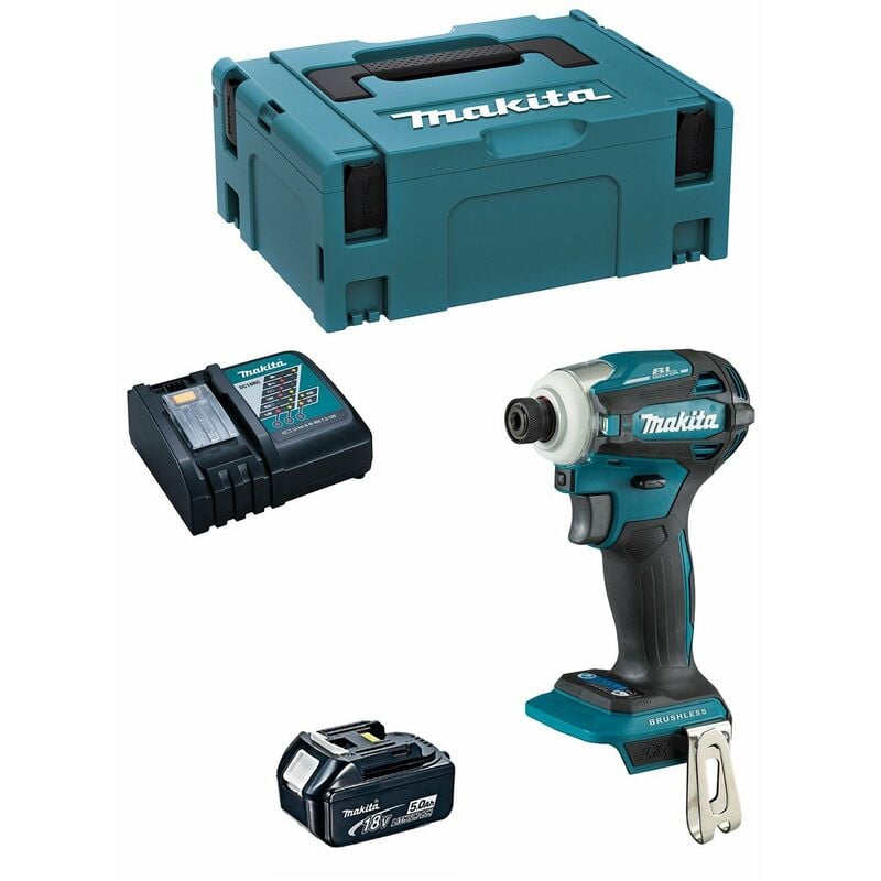 Visseuse à Chocs Makita DTD172RTJ1 (1 x 5,0 Ah DC18RC makpac 2)