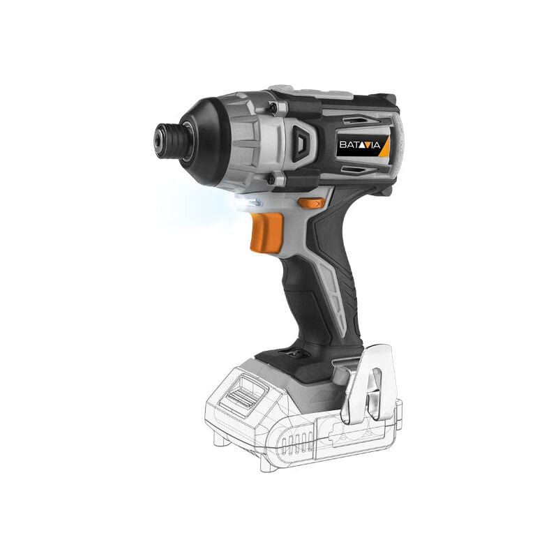 Visseuse à choc 18V sans fil Brushless Batavia Ultra - Sans batterie ni chargeur