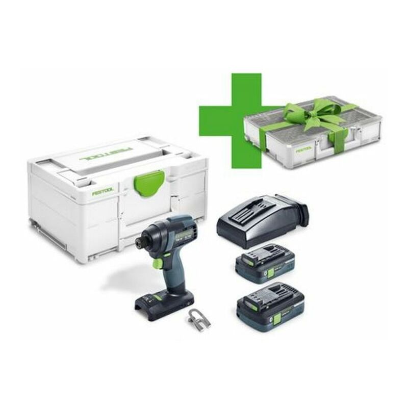 18 v Visseuse à choc sans fil tid 18 hpc 4,0 I-Plus Organizer Edition - 577426 - Festool