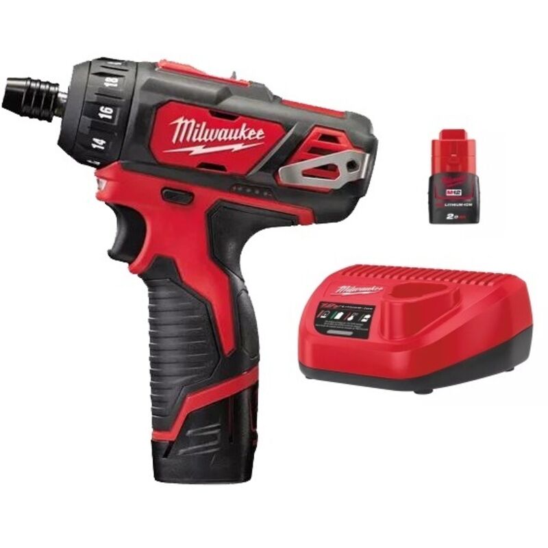 Visseuse 2 vitesses 12V, 2Ah, 30 Nm Milwaukee