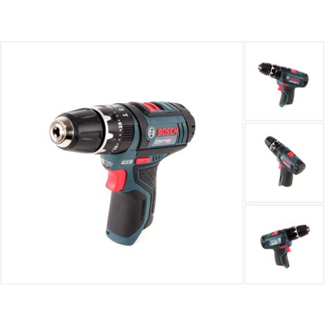 Visseuse perceuse percussion BOSCH 10,8V / 12V li-ion GSB12V-15 nue