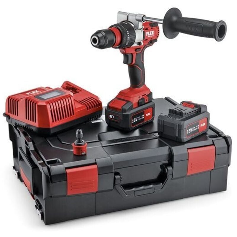 Visseuse à percussion pd 2G 18.0-EC/5.0 Set kit Power Flex 2 Batterie 5 ah + 1 Chargeur - 504904