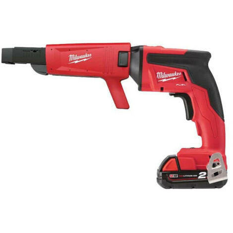 Visseuse placo MILWAUKEE FUEL M18 FSGC-202X - 2 batterie 18V 2.0Ah - 1 chargeur rapide M12-18FC 4933459199