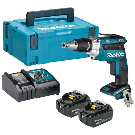 Visseuse plaque de plâtre 18V LXT (2x4,0 Ah) en MAKPAC - MAKITA DFS250RMJ
