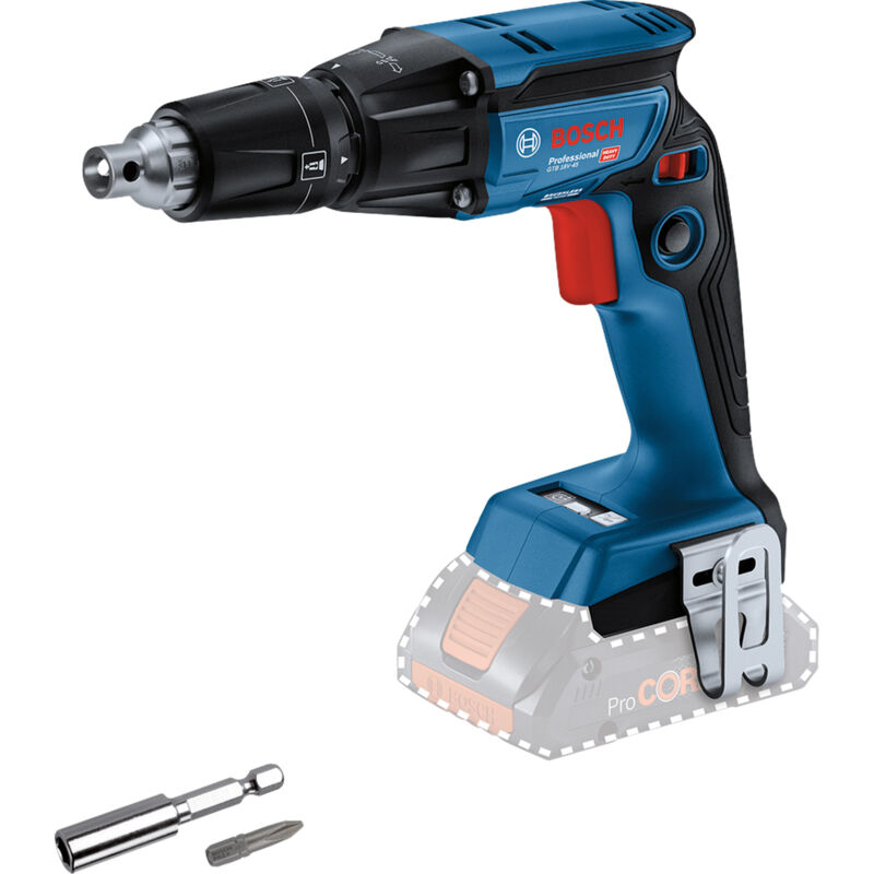 Visseuse de plaquiste sans fil sans batterie 18 V vitesse maxi 4500 trmin couple maxi 6 Nm Bosch Professional GTB 18V - vue 6