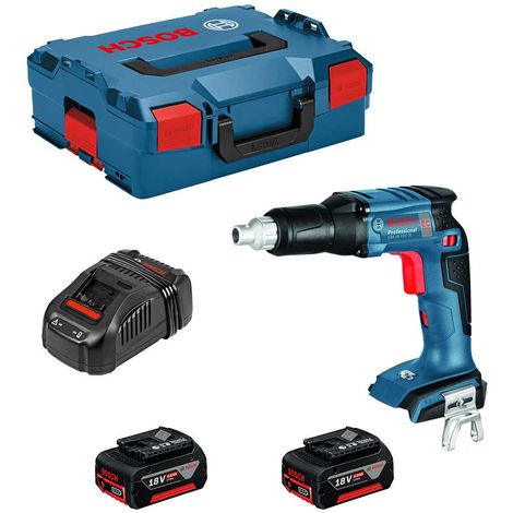 Visseuse Plaquiste Bosch Gsr 18v Ec Te 2 X 4 0 Ah Gal1880cv L Boxx 136