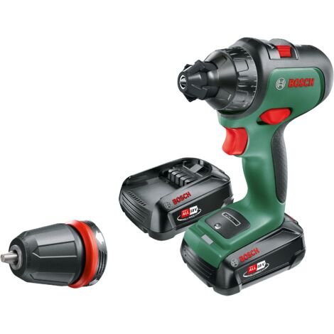 Visseuse sans fil Bosch AdvancedDrill 18 (2 batteries, système 18 volts, diamètre de perçage dans le bois 35 mm)