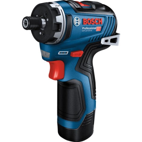 Visseuse à chocs 12V BOSCH GSR 12V-35 HX - machine nue + coffret Lboxx - 06019J9102