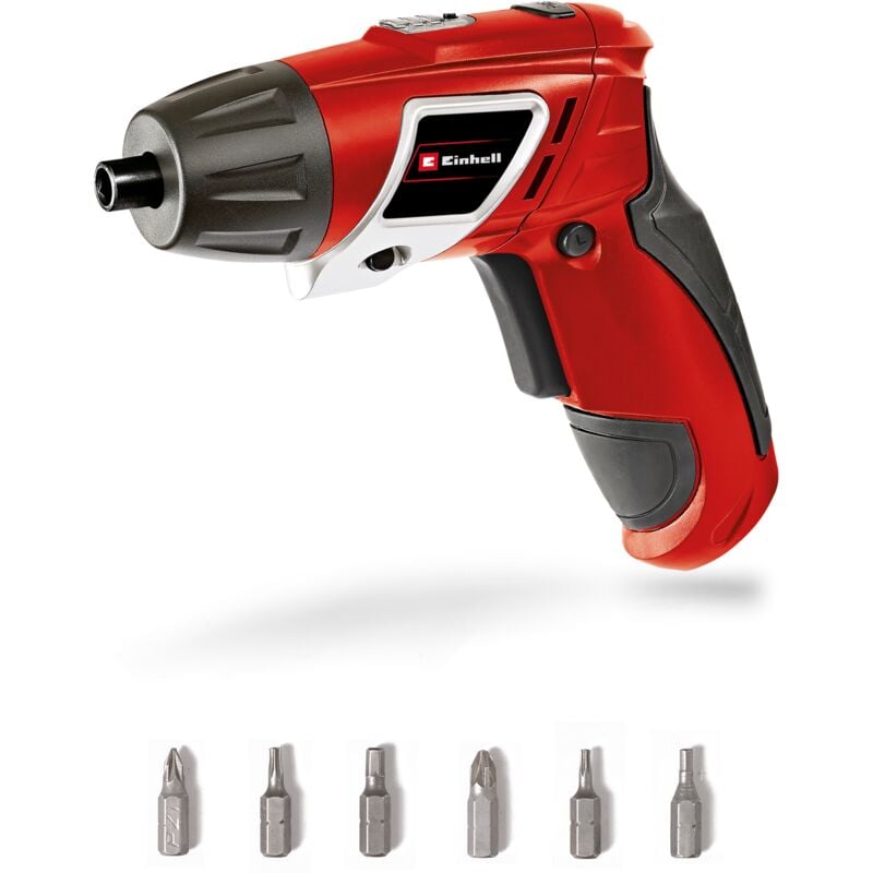 Visseuse sans fil tc-sd 3,6 Li (3,6 v, 1,3 Ah, Couple : 3 Nm, Rotation droite/gauche, Eclairage led) Livré avec 6 embouts - Einhell