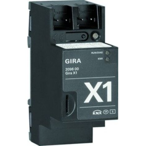 VISUALISATION SERVEUR KNX GIRA X1 24 V DC REG 2TE 209600