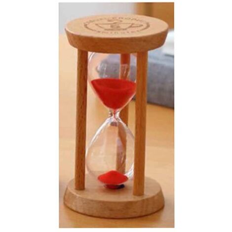 Visuelle Sanduhr für pädagogische Zwecke – Mehrfarbiger Timer (Gelb, Blau, Rot) 10/15/30 Min. für Konzentration, Zeitmanagement, Kinder und Aktivitäten