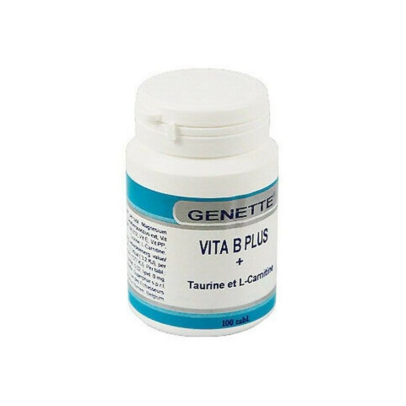 

Vita B Plus + Taurina y L-Carnitina 100 comprimidos (revitalizante y fortificante) para palomas