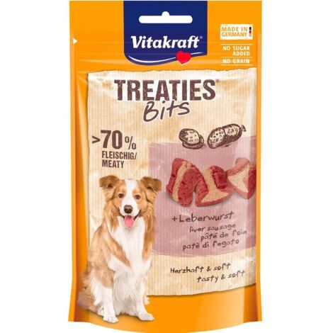 VITACRAFT PERRO BOCADITOS DE CARNE TREATIES SALCHICHA 120 gr