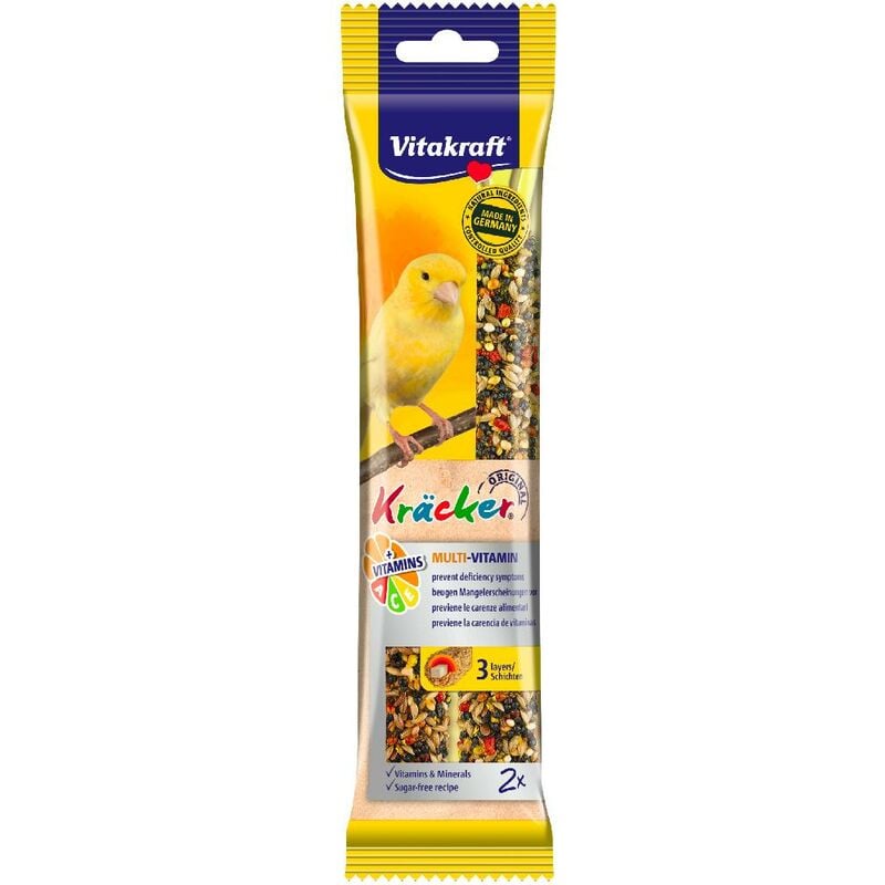 

Barritas Canarios multivitaminas 60 gr. 2 uds. - Vitakraft