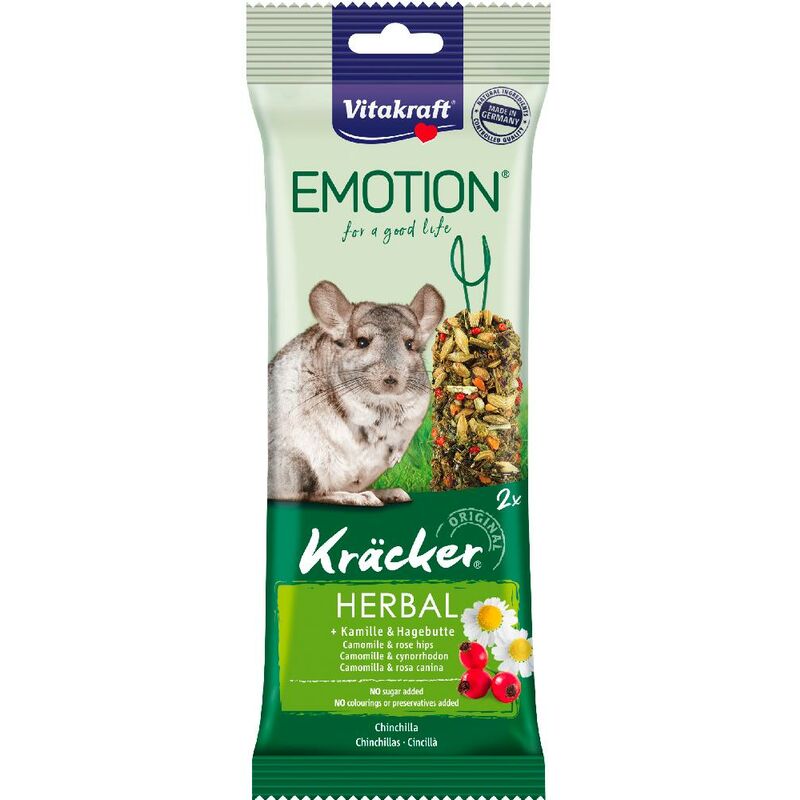 

Vitakraft Barritas Emotion Herbal Chinchillas 2 uds