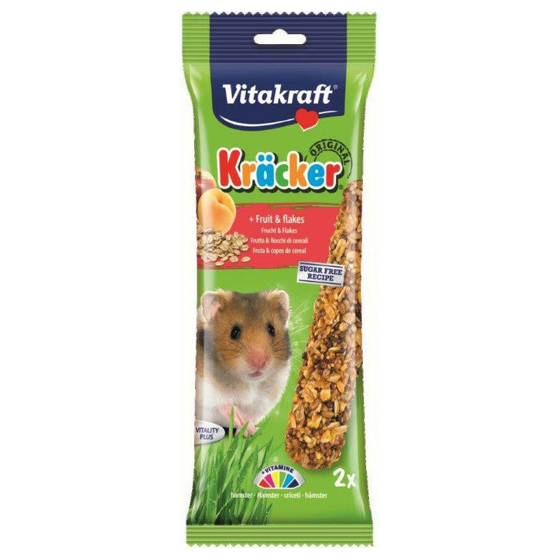 

barritas hamsters fruta 2 unidades para roedores y hurones - Vitakraft