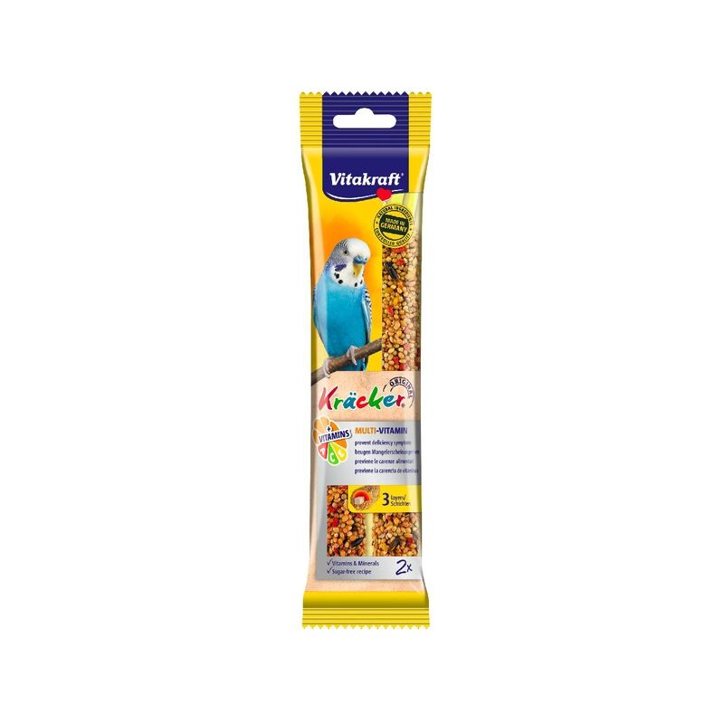 

Barritas periquitos Multivitaminas 2uds - Vitakraft