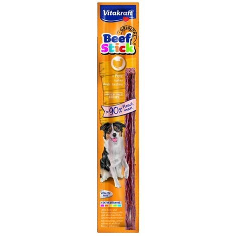 MM_UNVERIFIED_BRAND Vitakraft Beef Stick Original à La Dinde - Friandise pour chiens - 50 x 12g