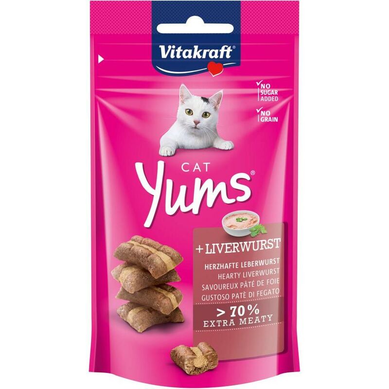 

Cat Yums@ paté 40 gr snack para gatos - Vitakraft