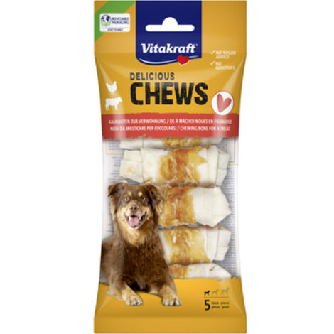 VITAKRAFT CHEWS Deli gebundener Knochen Huhn S 5 Stk. 70g