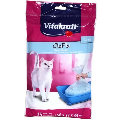 VITAKRAFT CloFix Beutel für Katzentoilette